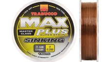 Fir Trabucco Max Plus Line Sinking, negru, 150m (Diametru fir: 0.18 mm)