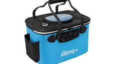 Geanta Delphin Keepo pentru Momeala Vie, 36x25x22cm