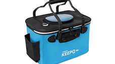 Geanta Delphin Keepo pentru Momeala Vie, 36x25x22cm