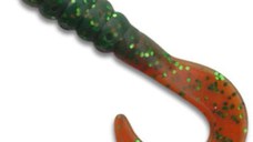 Grub Big Hammer Grubs, Motor Oil Green, 4.5cm, 25 buc