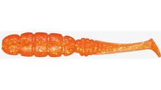 Grub Jackall Goodmeal Shad, culoare Orange Gold Flake, 5cm, 7buc/plic