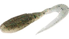 Grub Jackall Shad Rhythm, Dark Thunder/Clear Silver, 6cm, 4buc