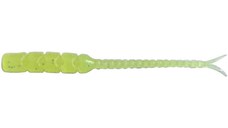 Grub Mustad Aji Micro Bachi, 5cm, Clear Chartreuse, 12buc/plic