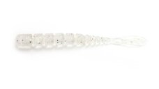 Grub Mustad Aji Micro Fla, Clear Glitter Rainbow, 5cm, 15buc/plic