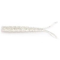 Grub Mustad Aji Micro Pilo, Clear Silver Glitter, 5cm, 15buc/plic - 1