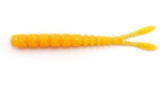 Grub Mustad Aji Micro Pilo, Orange Glow Glitter, 5cm, 15buc/plic