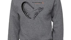 Hanorac Savage Gear Junior Jaw Melange, Grey (Marime: S)