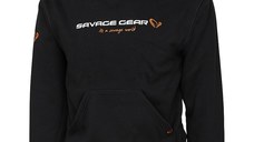 Hanorac Savage Gear Junior Logo Black Ink (Marime: S)