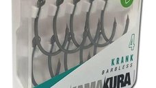 Kamakura Krank Barbless Hooks, 10pcs (Hook Size: No. 6)