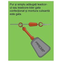 Kit Run Rig montura culisanta pentru crap 5buc/plic Cormoran - 2