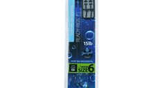 Kryston Stiff Rig Incognito, 15lb, Pachet de 2 Bucati (Carlige Nr. 6)