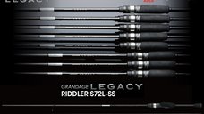 Lanseta APIA Grandage Legacy Riddler S72L-SS, 2.18m, 0.3-10g, 2 tronsoane pentru pescuit finesse