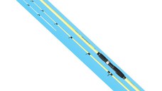 Lanseta Baracuda Joker, 100-200g, 2 tronsoane+2 varfuri (Lungime lanseta: 2.10m)