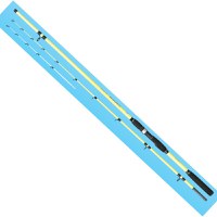 Lanseta Baracuda Joker, 100-200g, 2 tronsoane+2 varfuri (Lungime lanseta: 2.10m) - 1