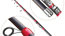 Lanseta Baracuda Tele Match Flash, 4.30m, 5-30g, 9 tronsoane