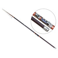 Lanseta fibra de carbon Hyper Tele Match 3904  / 3,90m / 15-40g / telescopica Baracuda - 1