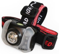 Lanterna de Cap Delphin Polar_X, 5+4 LED-uri - 1