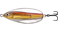 Lingura Oscilanta Live Target Erratic Shiner, Gold/Red, 6cm, 14g