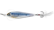 Lingura Oscilanta Live Target Flutter Shad Sinking, 5cm, 11g, Silver-Blue