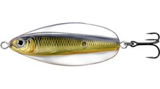 Lingurita oscilanta Livetarget Erratic Shiner, culoare Gold-Black, 5.5cm, 11g