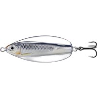 Lingurita oscilanta Livetarget Erratic Shiner, culoare Silver-Black, 5.5cm, 11g - 1