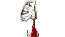 Lingurita rotativa Dam Effzett Executor Dressed, Nr.1, 3g, Silver