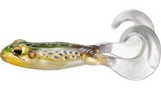 Naluca Livetarget Freestyle Frog, culoare Floro Emerald-Brown, 7.5cm