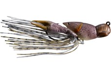 Naluca Livetarget Hollow Crawfish Jig, culoare Grey-Brown, 4cm, 11g