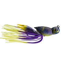 Naluca Livetarget Hollow Crawfish Jig, culoare Junebug-Chart, 4cm, 11g - 1