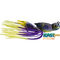 Naluca Livetarget Hollow Crawfish Jig, culoare Junebug-Chart, 4cm, 11g - 2