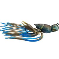 Naluca Livetarget Hollow Crawfish Jig, culoare Mud-Blue, 4cm, 11g - 1