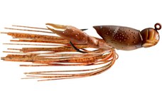 Naluca Livetarget Hollow Crawfish Jig, culoare Natural-Brown, 4cm, 11g