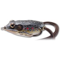 Naluca Livetarget Hollow Frog Walking Bait, culoare Brown-Black, 6.5cm, 21g - 1