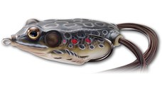 Naluca Livetarget Hollow Frog Walking Bait, culoare Brown-Black, 6.5cm, 21g