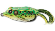 Naluca Livetarget Hollow Frog Walking Bait, culoare Floro Green-Yellow, 6.5cm, 21g