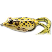 Naluca Livetarget Hollow Frog Walking Bait, culoare Yellow-Black, 4.5cm, 7g - 1