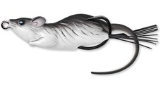 Naluca Livetarget Hollow Mouse, culoare Black-White, 6cm, 11g