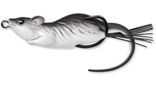 Naluca Livetarget Hollow Mouse, culoare Black-White, 7cm, 14g