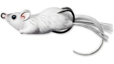 Naluca Livetarget Hollow Mouse, culoare White-White, 7cm, 14g