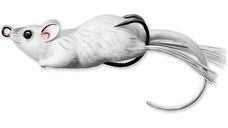Naluca Livetarget Hollow Mouse, culoare White-White, 7cm, 14g