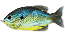 Naluca Livetarget Hollow Sunfish, culoare Blue-Yellow Pump, 9cm, 18g