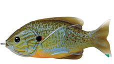 Naluca Livetarget Hollow Sunfish, culoare Natural-Blue Pump, 9cm, 18g
