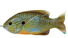 Naluca Livetarget Hollow Sunfish, culoare Natural-Blue Pump, 9cm, 18g
