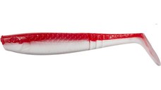 Naluca Ron Thompson, Shad Paddle Tail, UV Red White, 10cm, 7g, 4bc