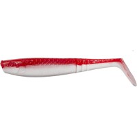 Naluca Ron Thompson, Shad Paddle Tail, UV Red White, 10cm, 7g, 4bc - 1