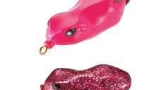Nălucă Tiemco Vajra Frog FRG-60, Pink Glitter, 6cm