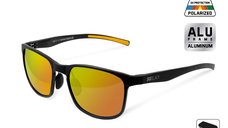 Ochelari Polarizati Delphin SG Black, Lentile Portocalii