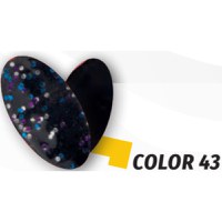 Oscilanta Herakles Leaf, Culoare 43 - Holo Black, 0.9 g - 1