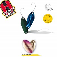 Oscilanta Herakles Zero 6, Culoare 28 - Golden Trout, 0.6 g - 2