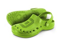 Papuci Delphin OCTO, Verde Lime (Marime: 38) - 2